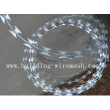 Bto22 Razor Wire Heiß getauchten verzinkten scharfen Concertina Razor Wire